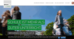 Desktop Screenshot of einhard-gymnasium.de